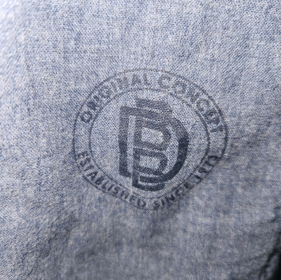 BUFFALO David Bitton Blue Long Sleeve Button Down Size XL Thick/ Warm - Picture 3 of 5